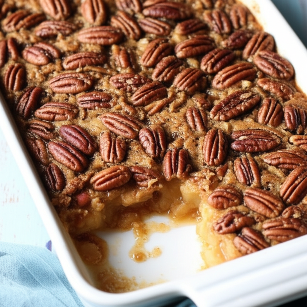 Apple And Pecan Breakfast Casserole image