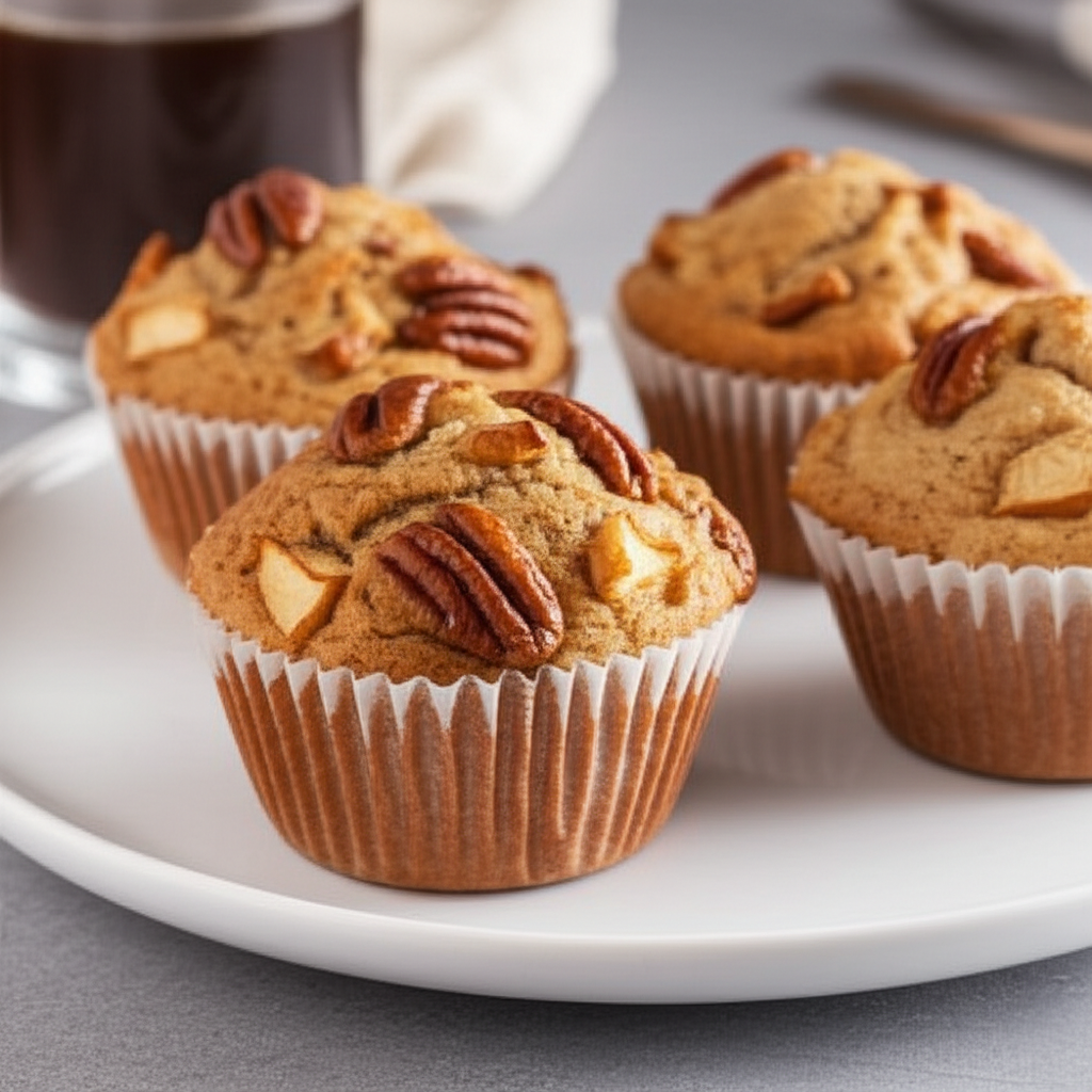 Apple And Pecan Muffins Gluten Free Or Not image