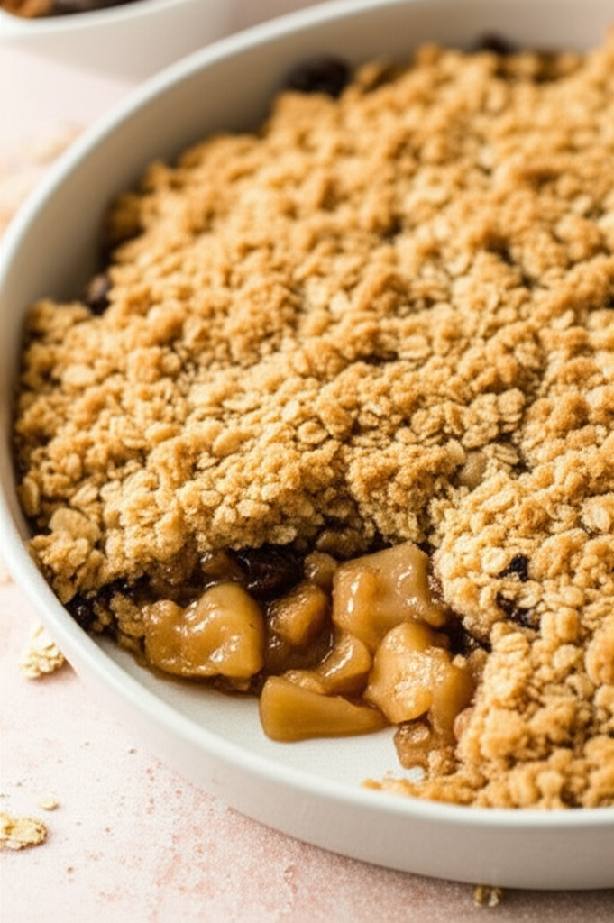 Apple And Raisin Crumble image