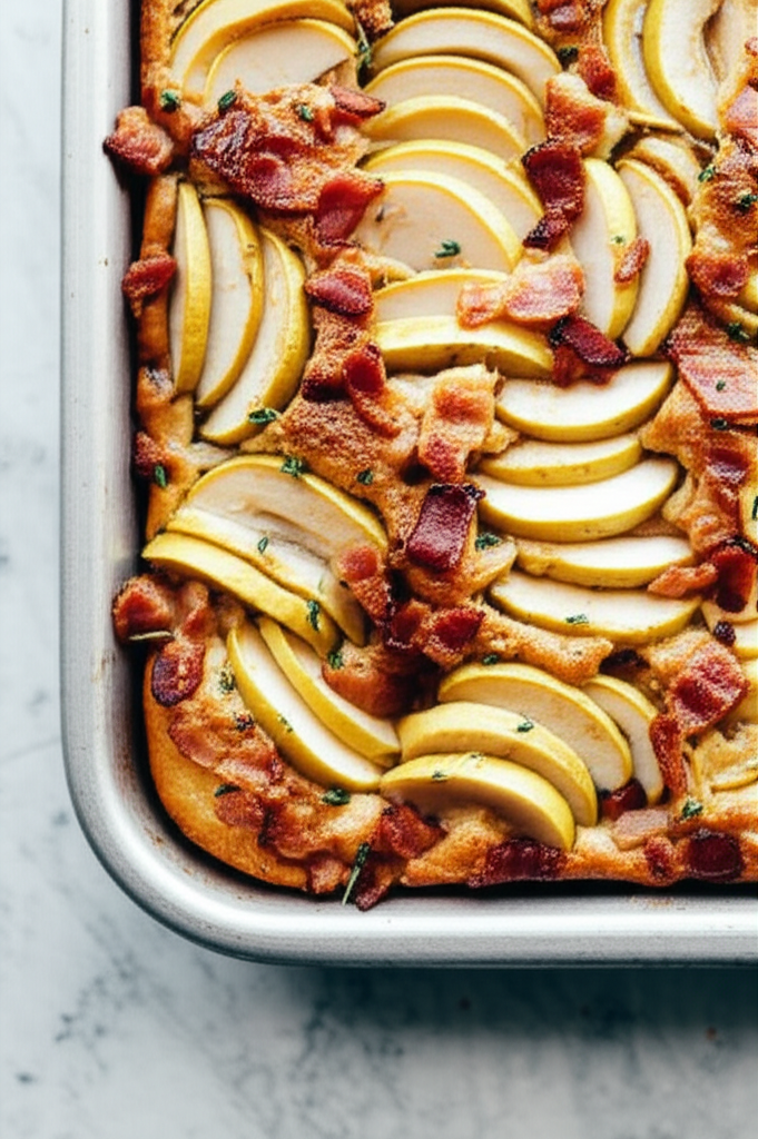 Apple Bacon Pancake Pie image