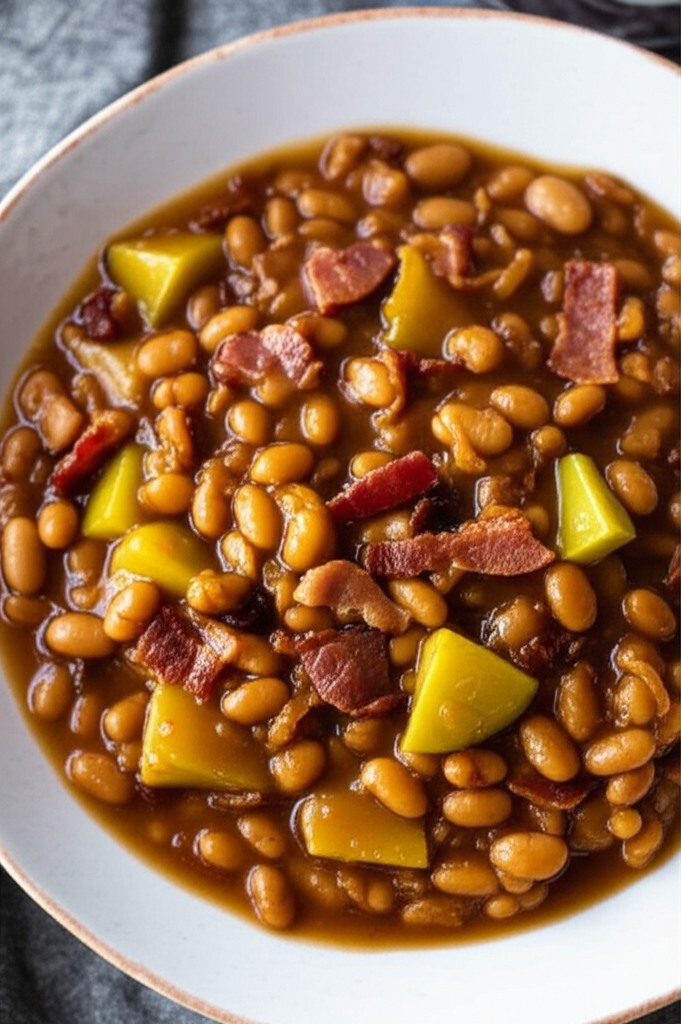 Apple Baked Beans image