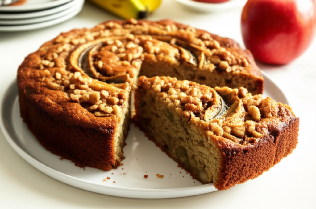 Apple Banana Cake image