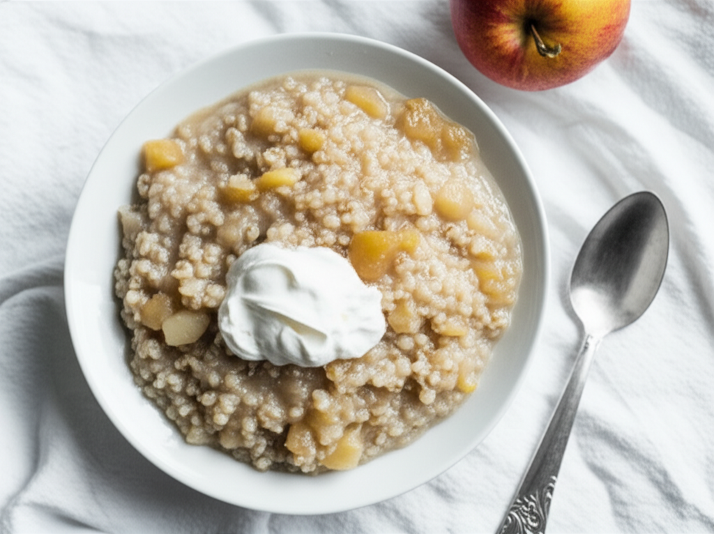 Apple Barley Pudding image