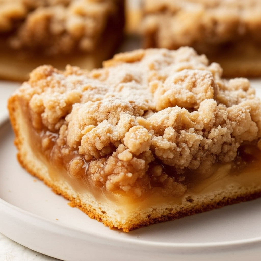Apple Bars With Oatmeal Crumb Topping image
