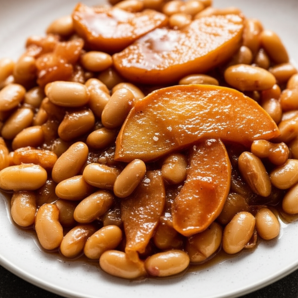 Apple Bean Bake image