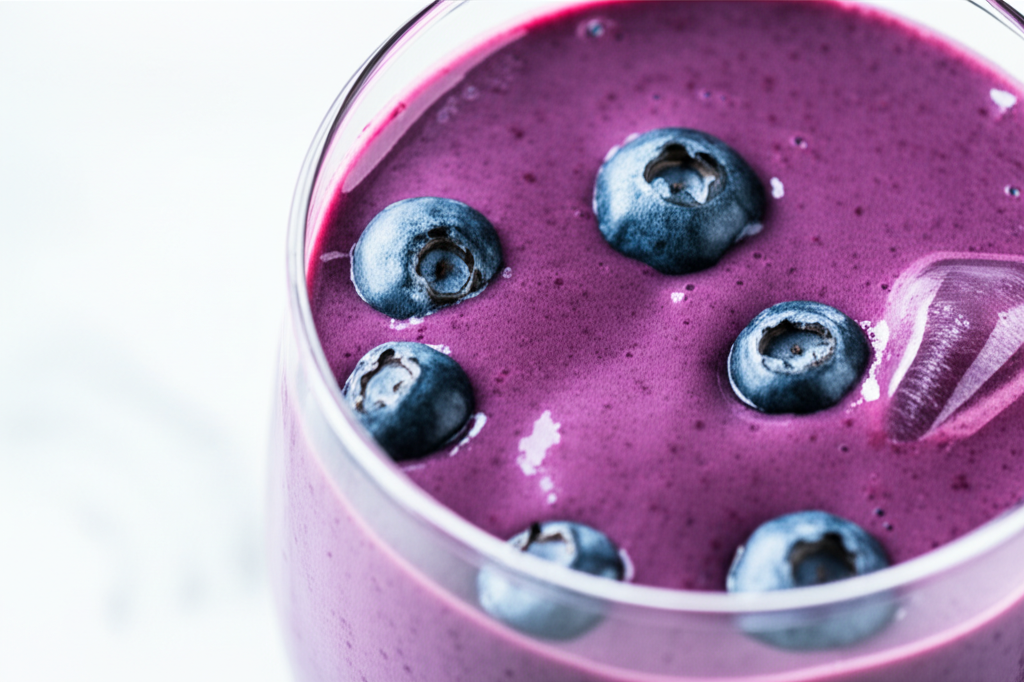 Apple Blueberry Smoothie image
