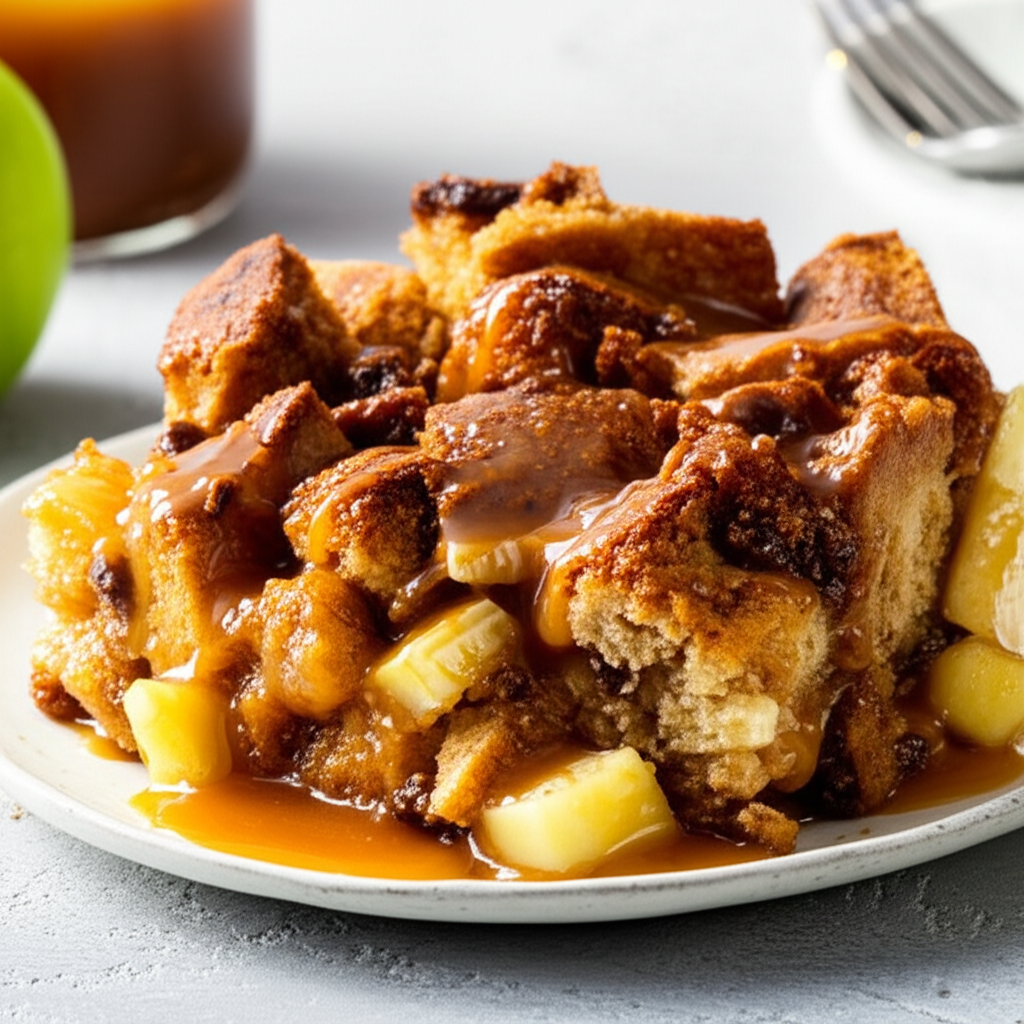 Apple Bread Pudding Pampered Chef image