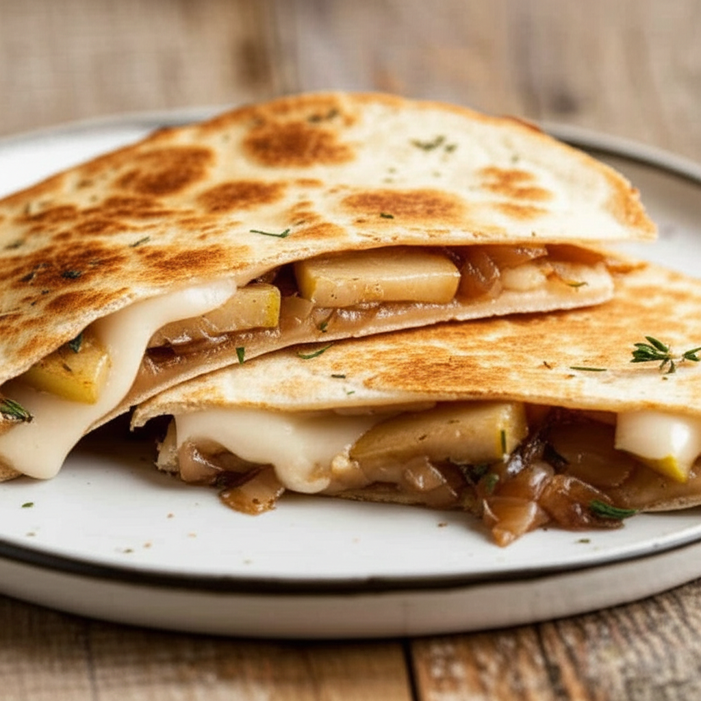 Apple Brie Quesadillas image