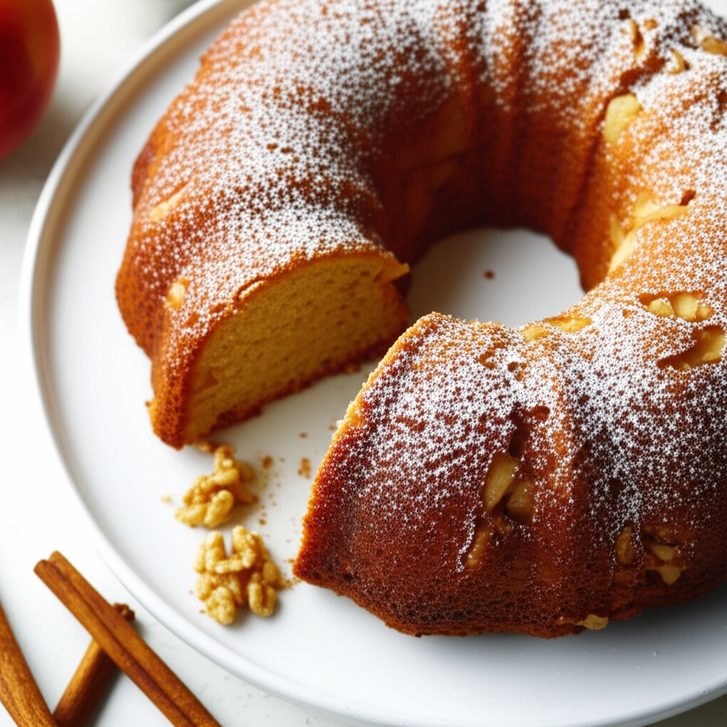 Apple Bundt Cake image