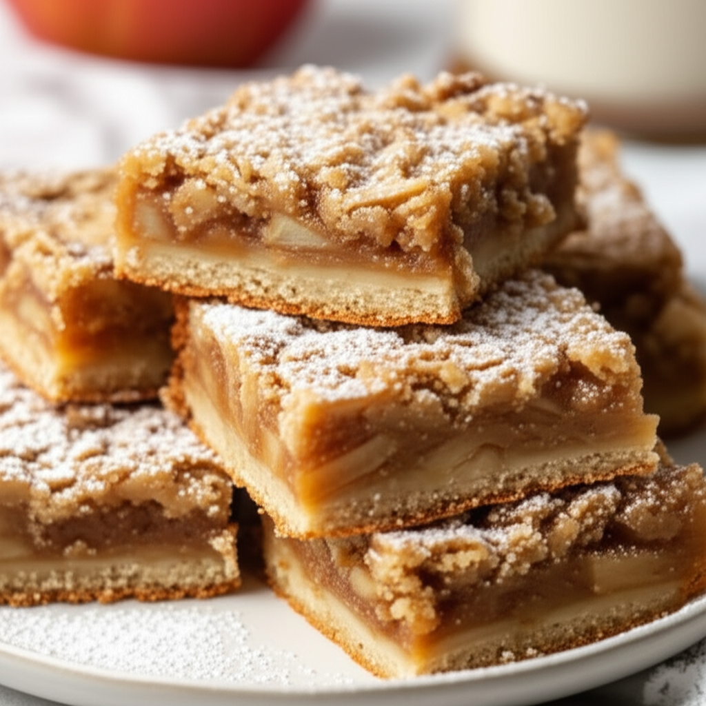 Apple Butter Breakfast Bars Ww image