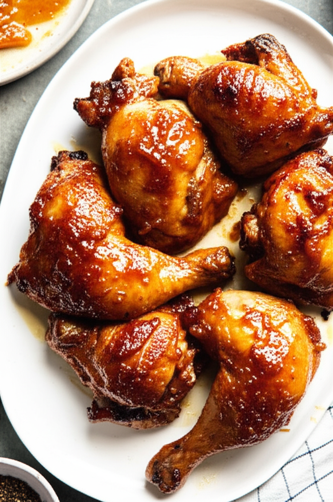Apple Butter Glazed Chicken image