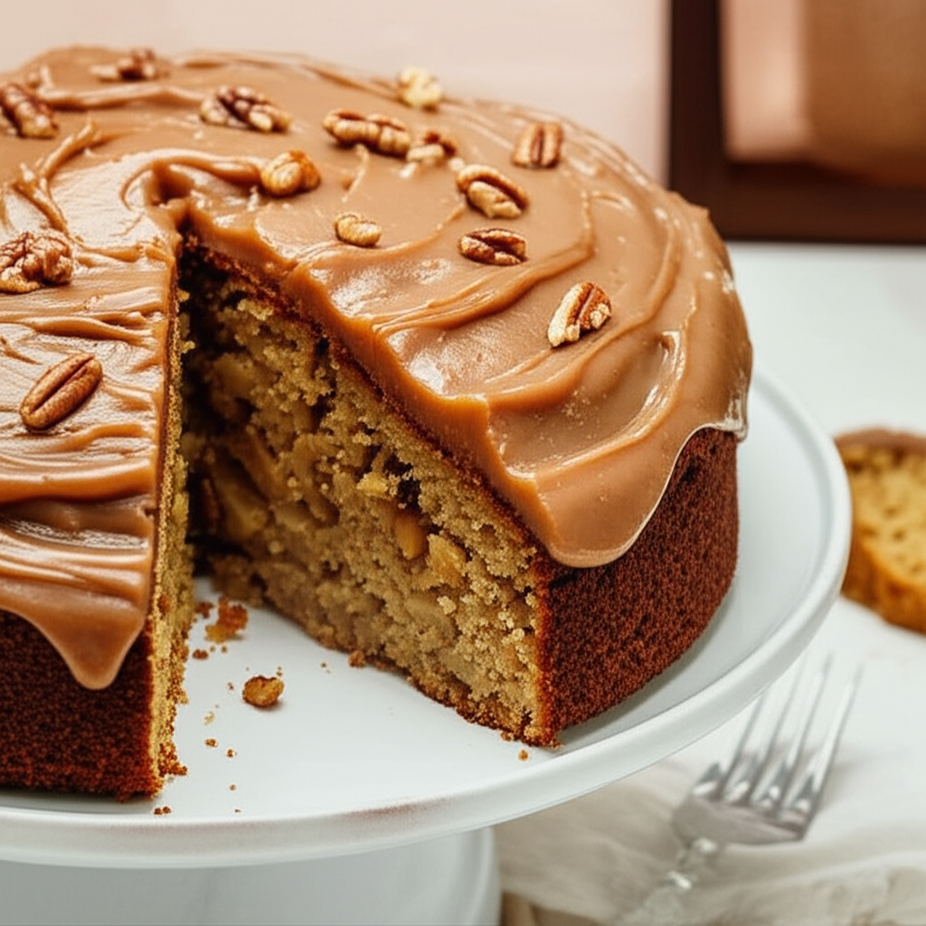 Apple Cake With Maple Frosting image