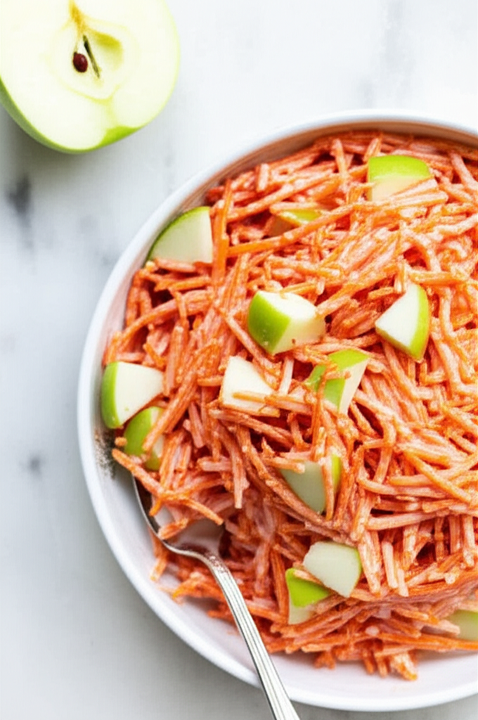 Apple Carrot And Yogurt Salad image
