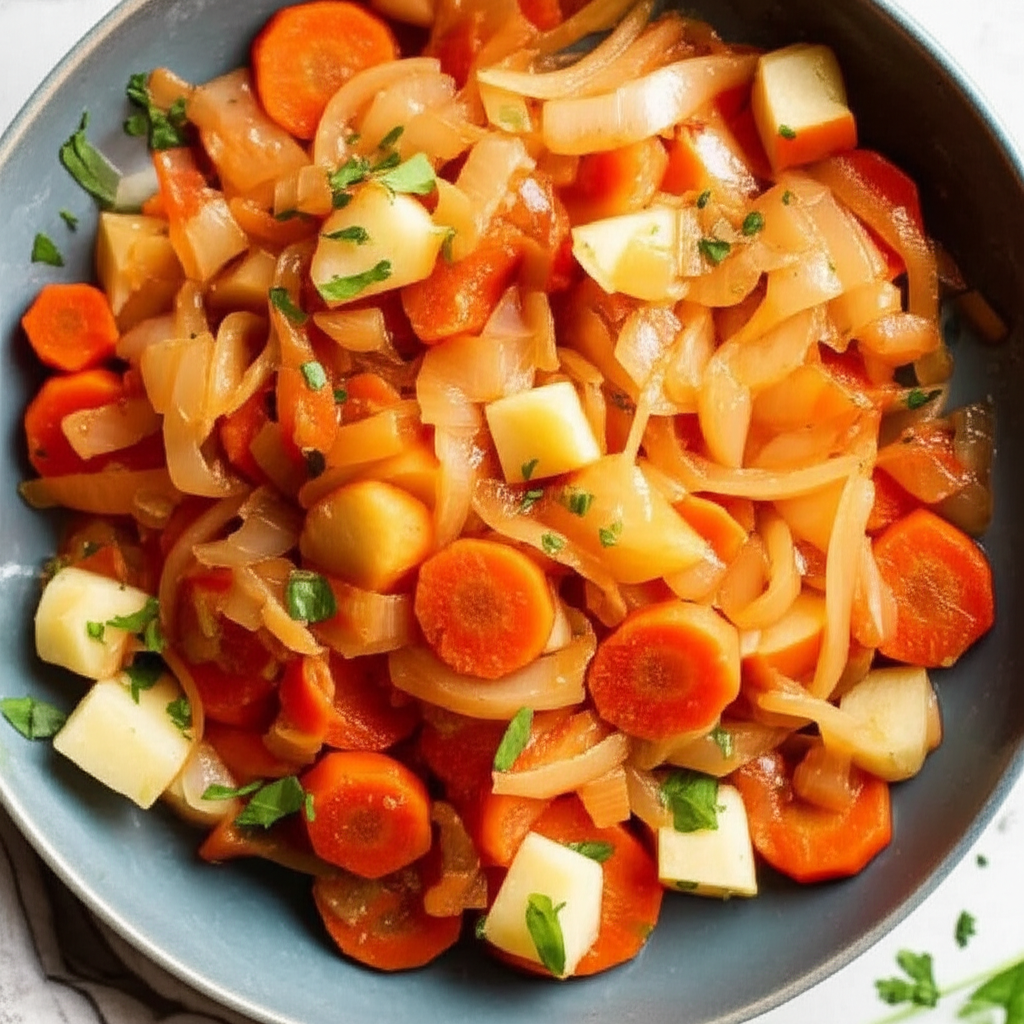 Apple Carrot Onion Side Dish image