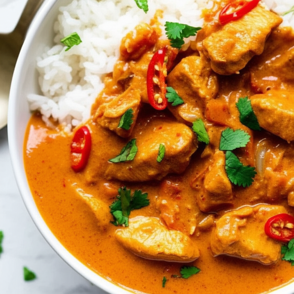 Best Ever Thai Chicken Curry image