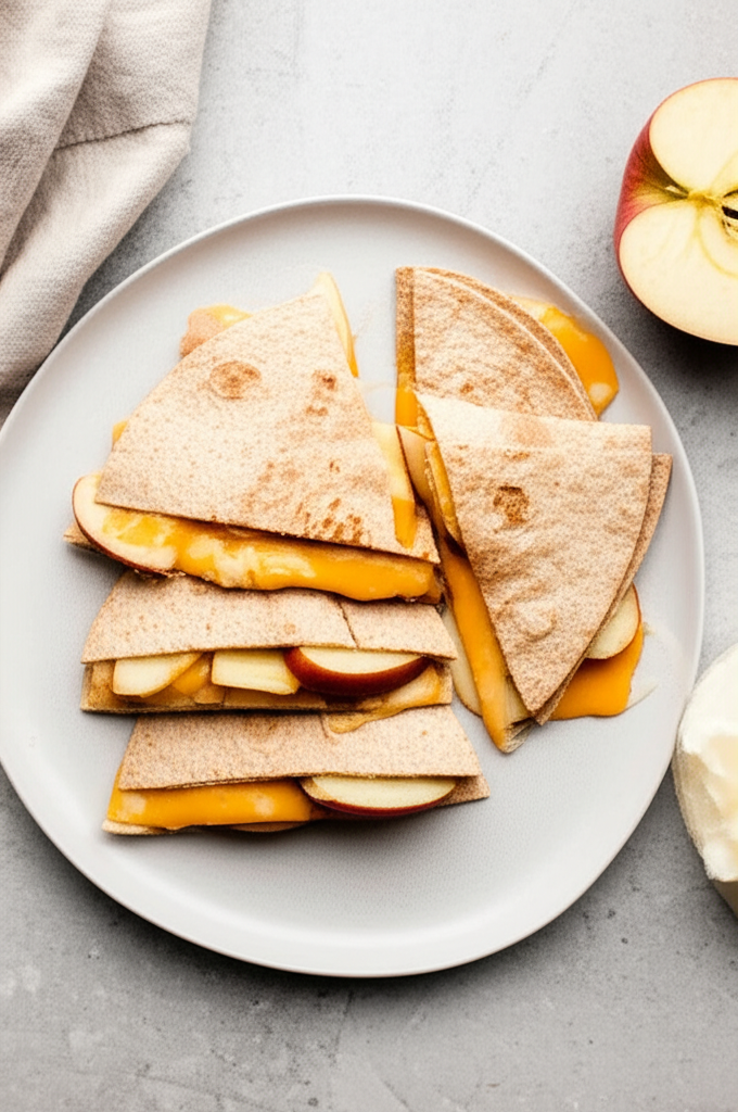 Apple Cheddar Quesadillas image