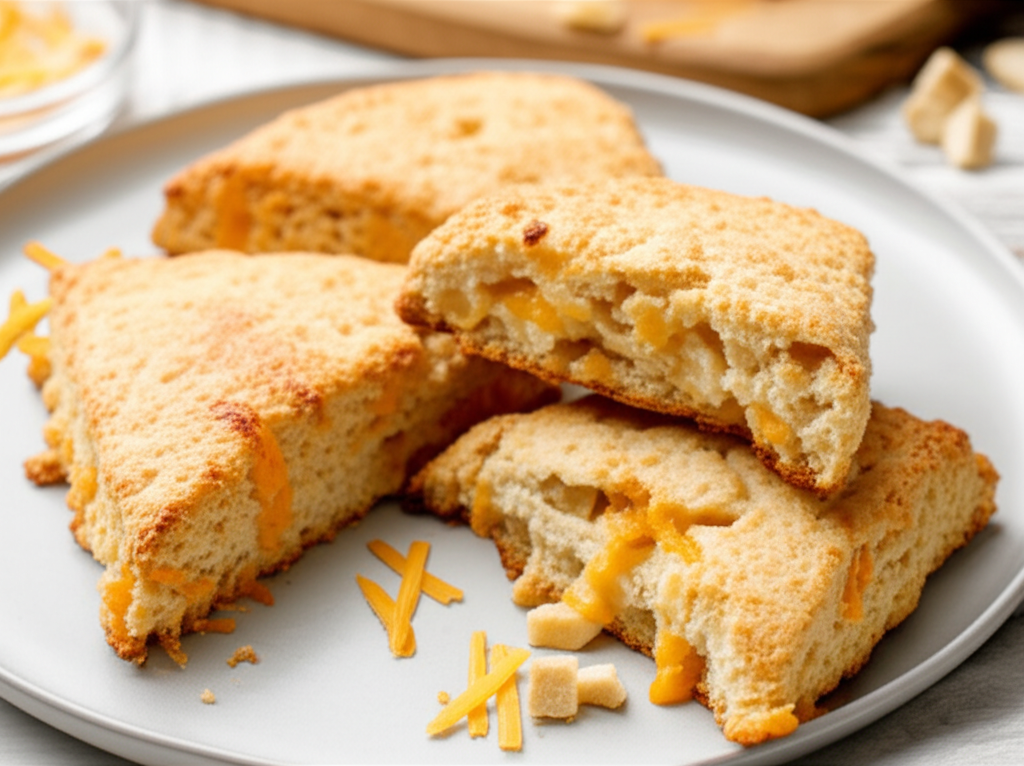 Apple Cheddar Scones image