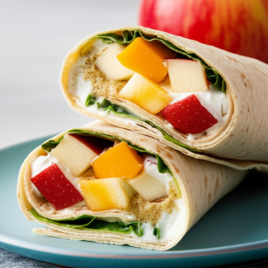 Apple Cheddar Snack Wraps Anna Olson image