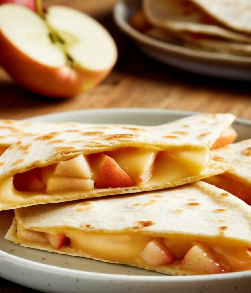 Apple Cheese Quesadilla image