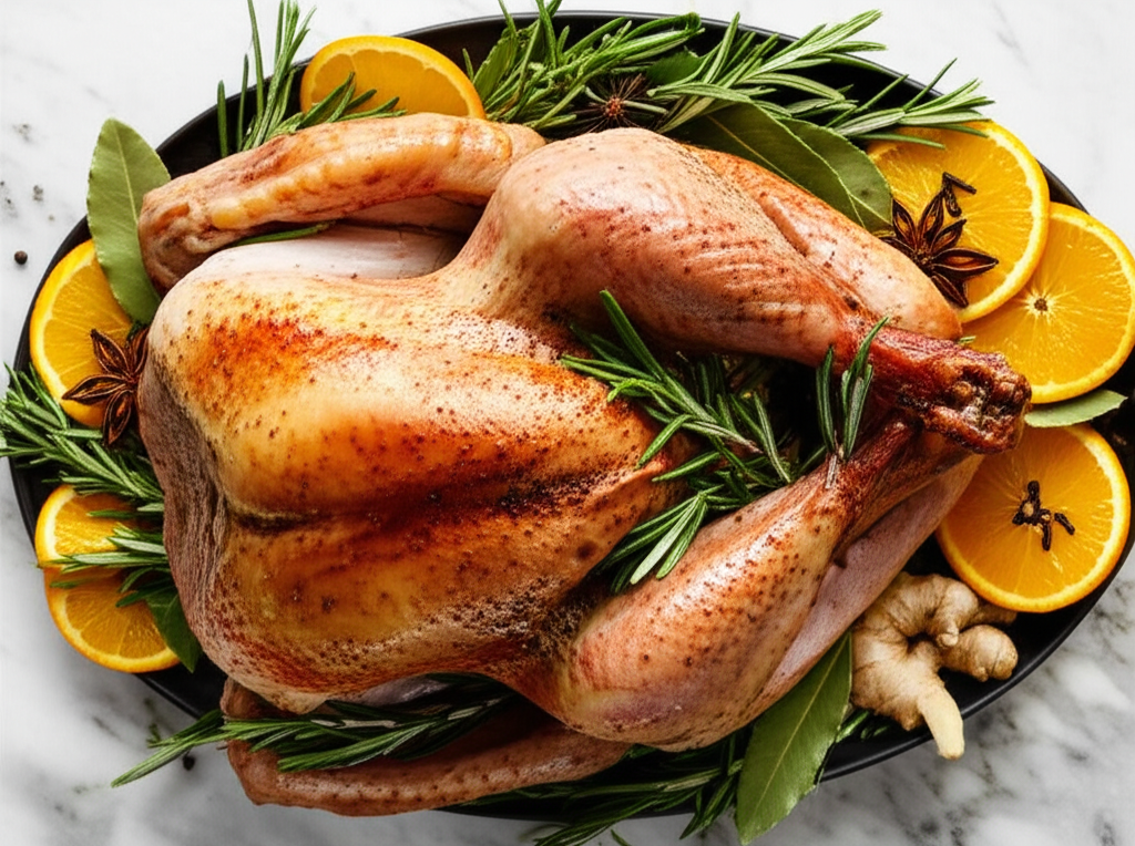 Apple Cider Brined Turkey image