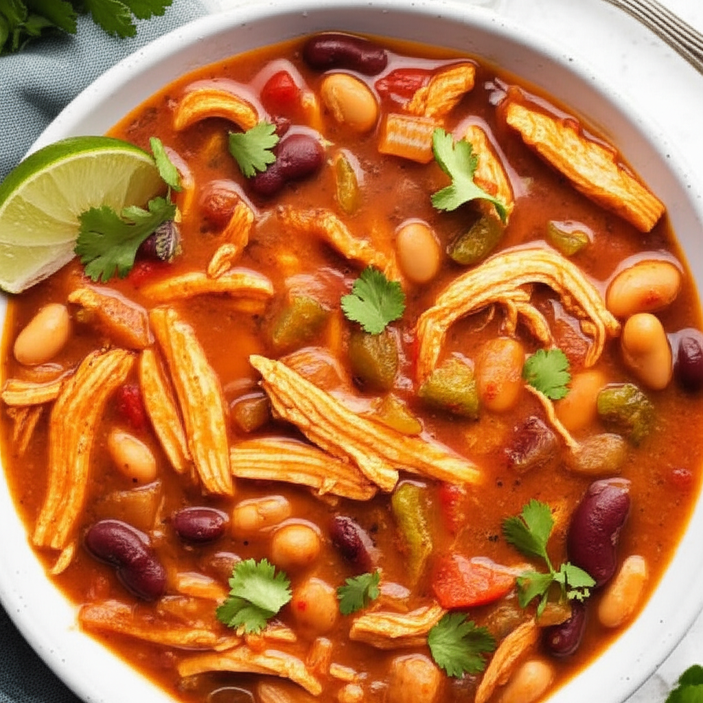 Crock Pot Chicken Chili image