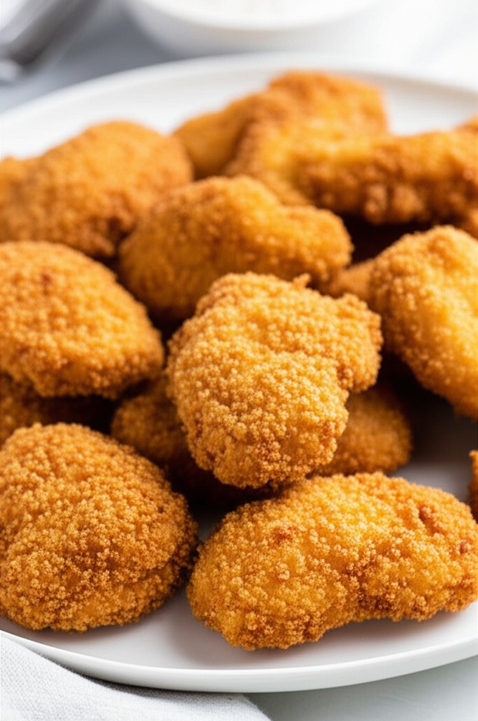 Crispy Low Carb Fried Chicken Nuggets image