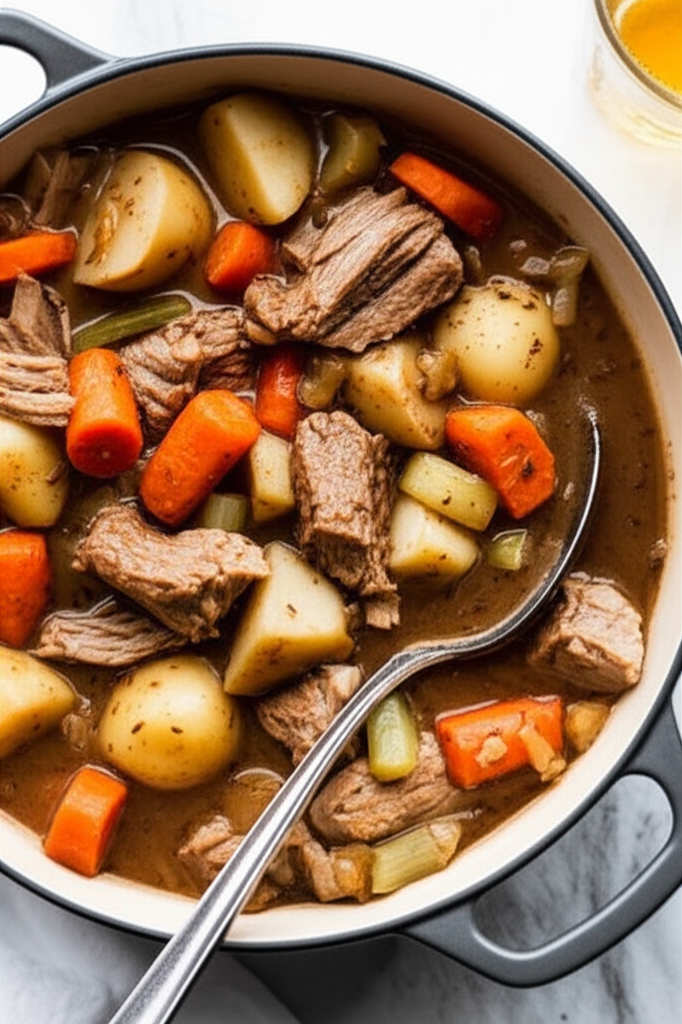 Apple Cider Pork Stew image