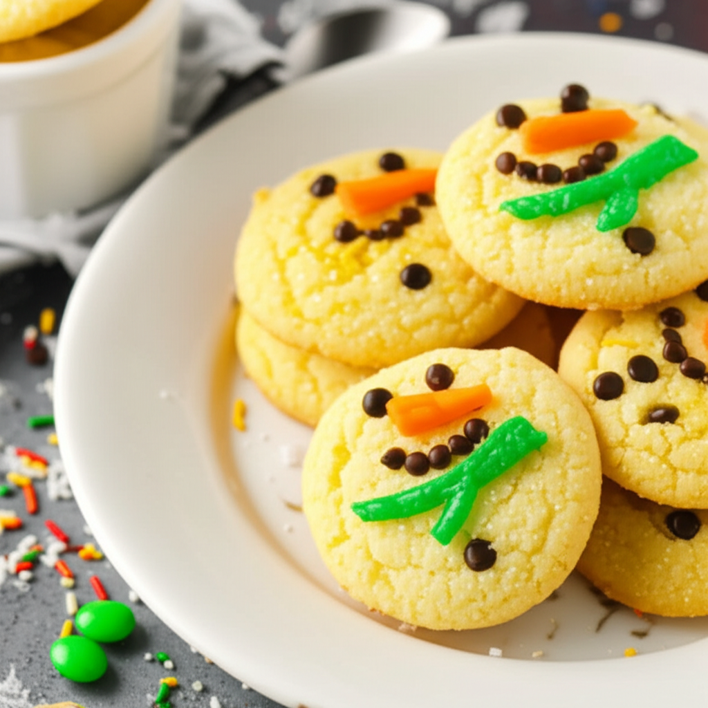 Don T Eat The Yellow Snowman Cookies image