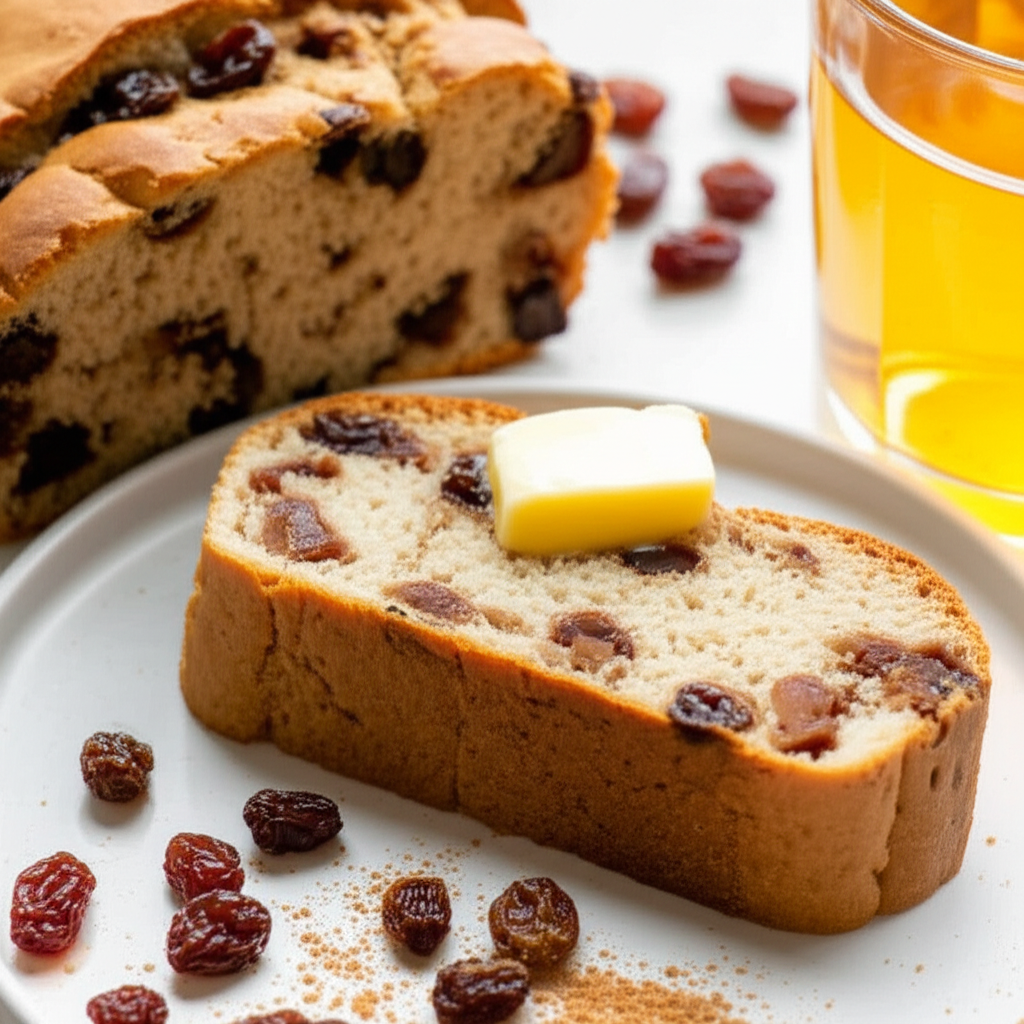Apple Cider Spiced Raisin Bread image