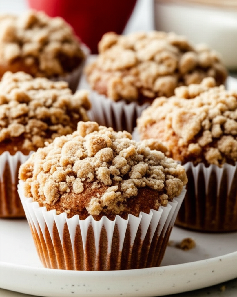 Apple Cider Strusel Muffins image