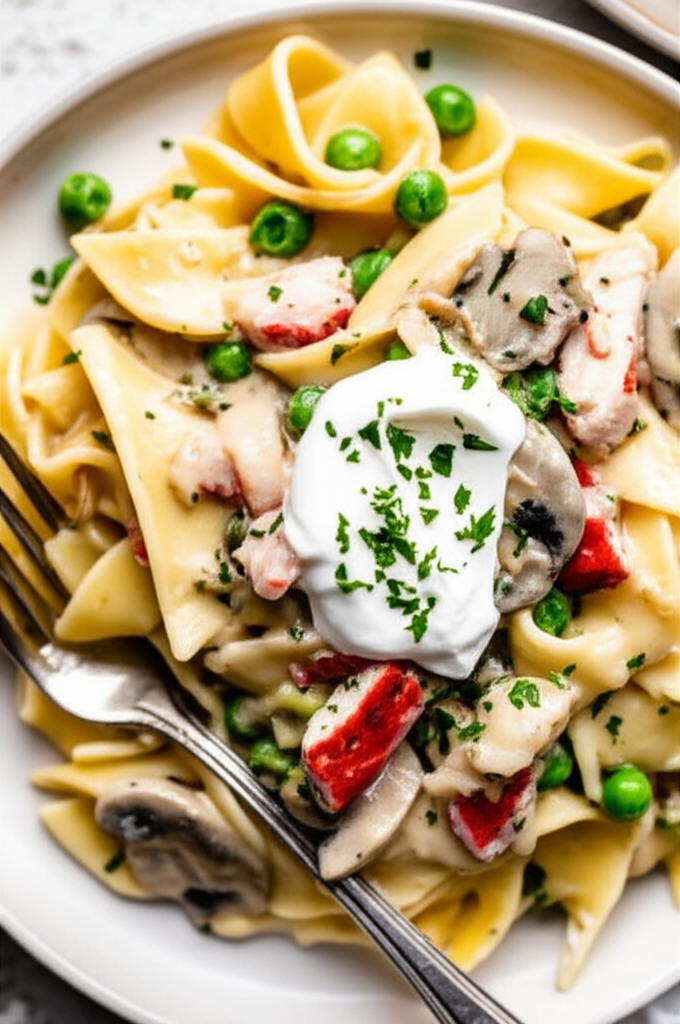 Fake Crab Stroganoff image