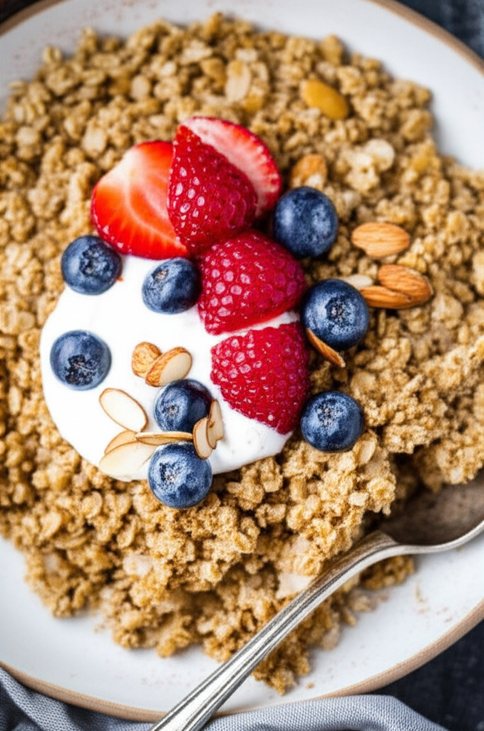 Apple Cinnamon Baked Oatmeal image