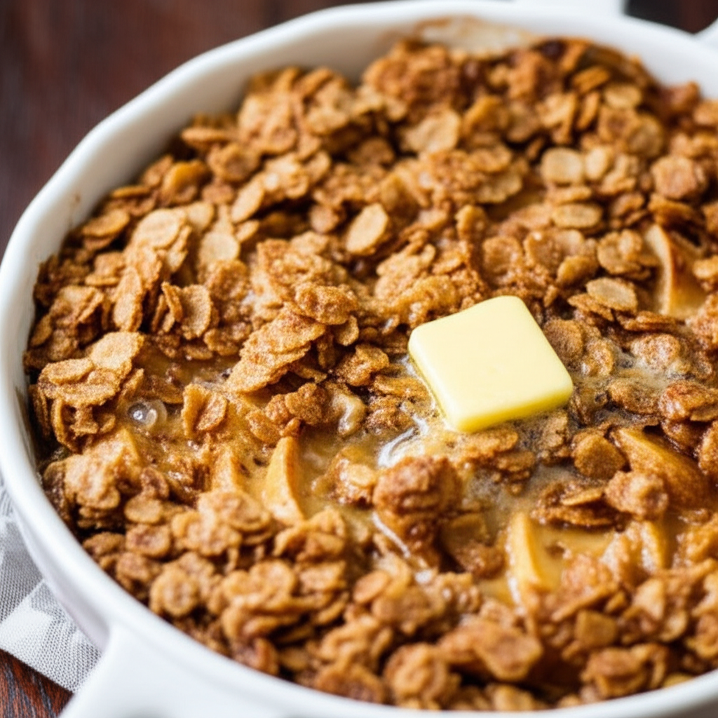 Apple Cinnamon Cobbler Ish Dessert image