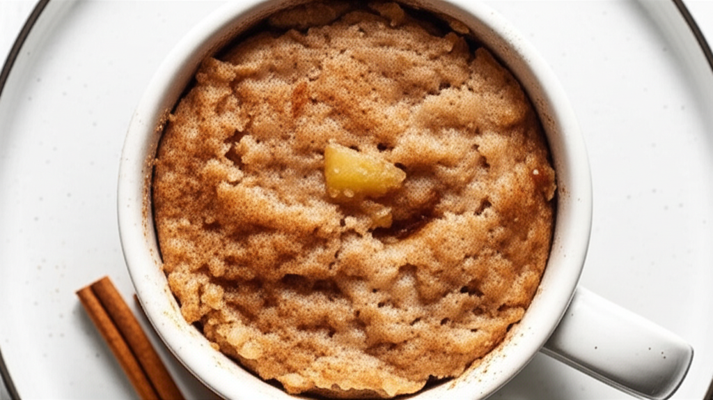 Apple Cinnamon Mug Cake Microwave image