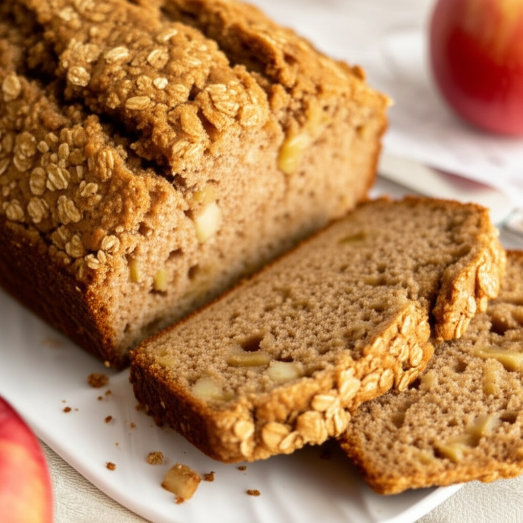 Apple Cinnamon Oatmeal Bread image