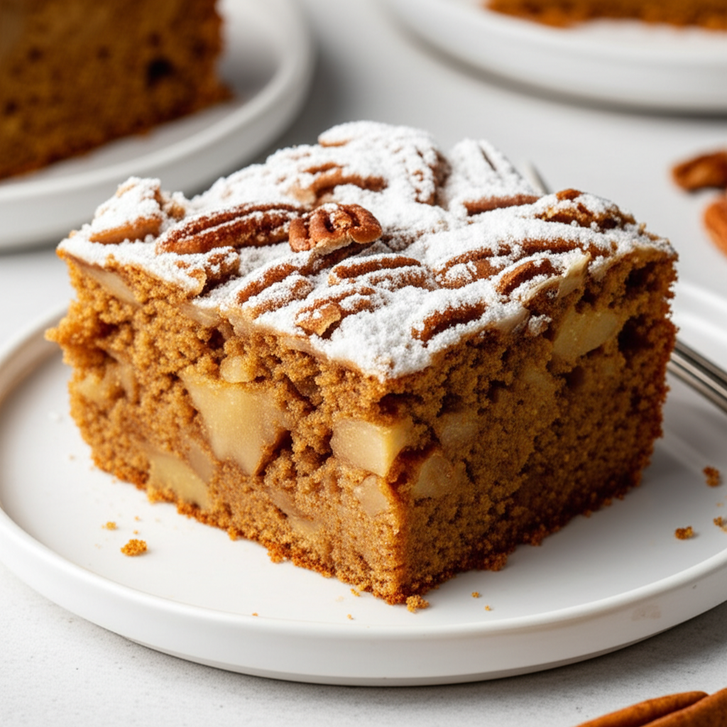 Apple Cinnamon Pecan Cake image