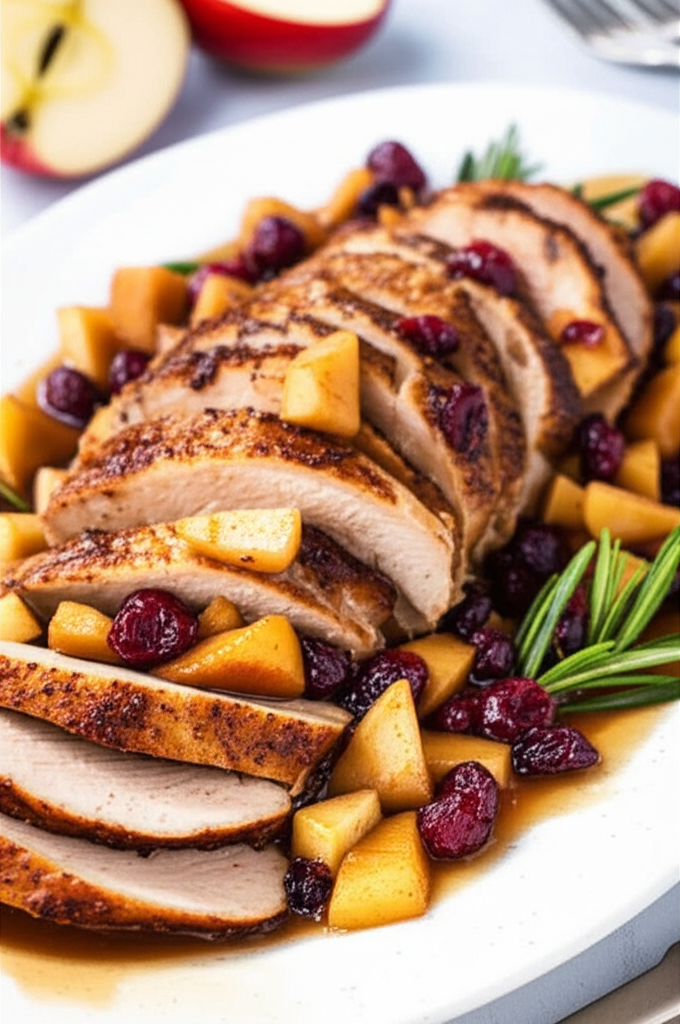 Apple Cinnamon Pork Tenderloin image