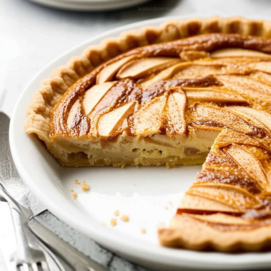 Apple Cinnamon Quiche image