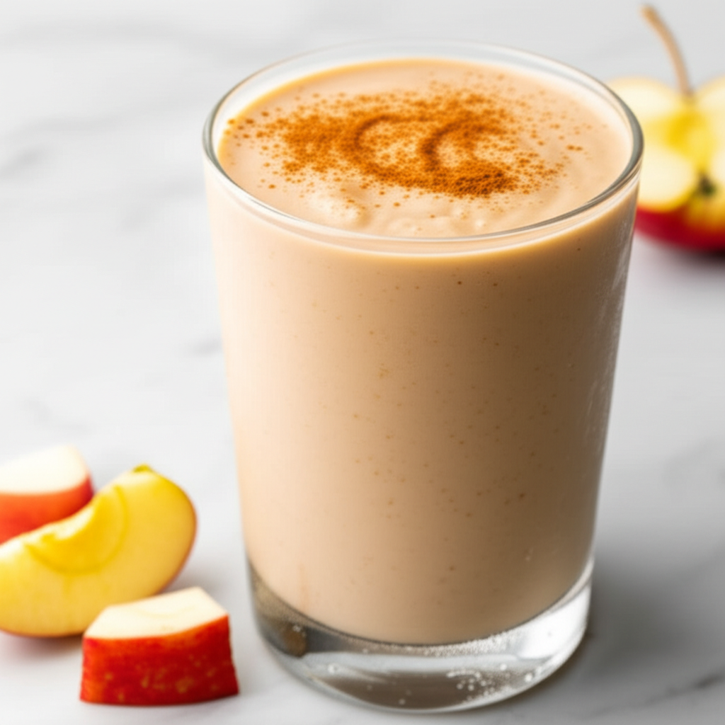 Apple Cinnamon Soy Protein Smoothie image
