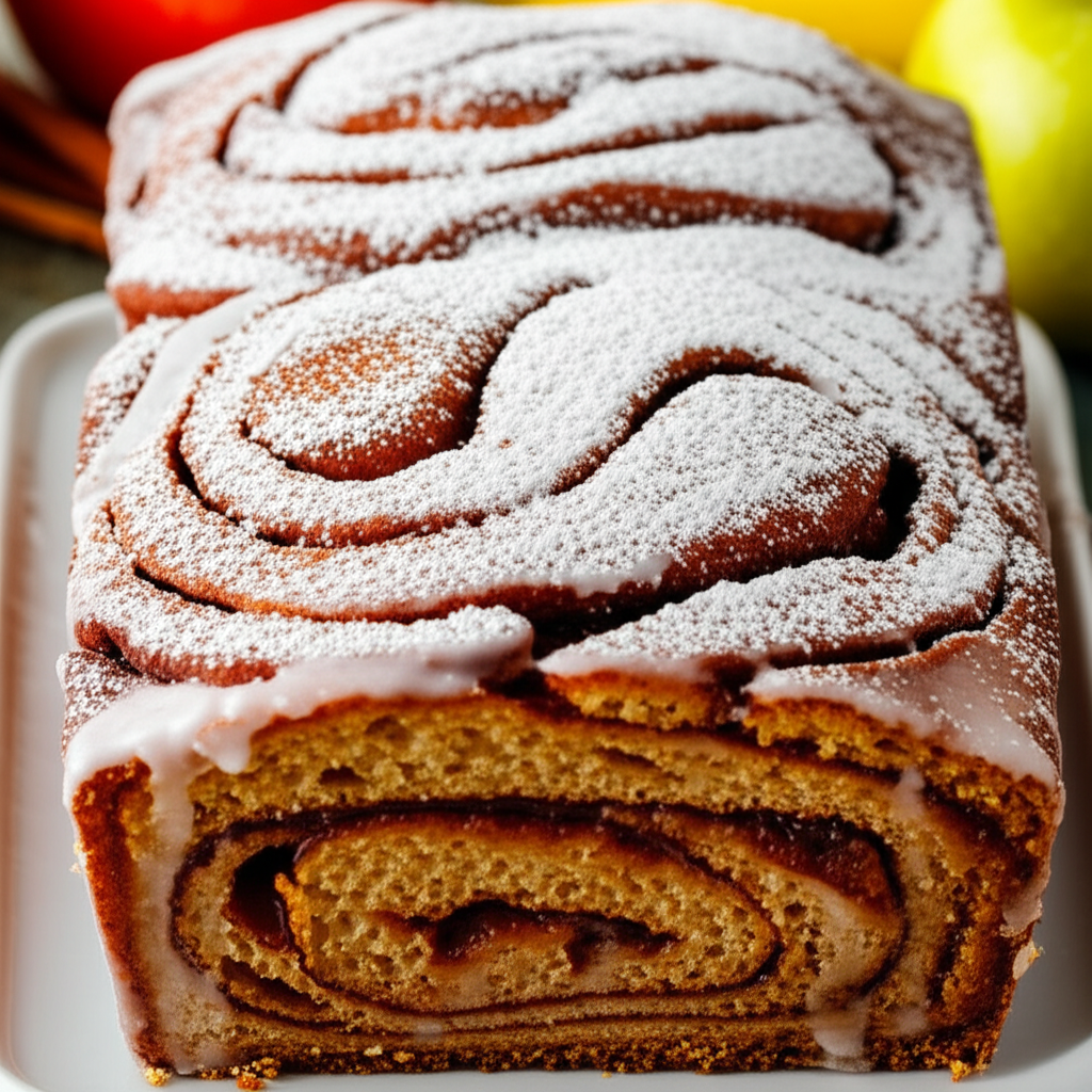 Apple Cinnamon Swirl Bread image