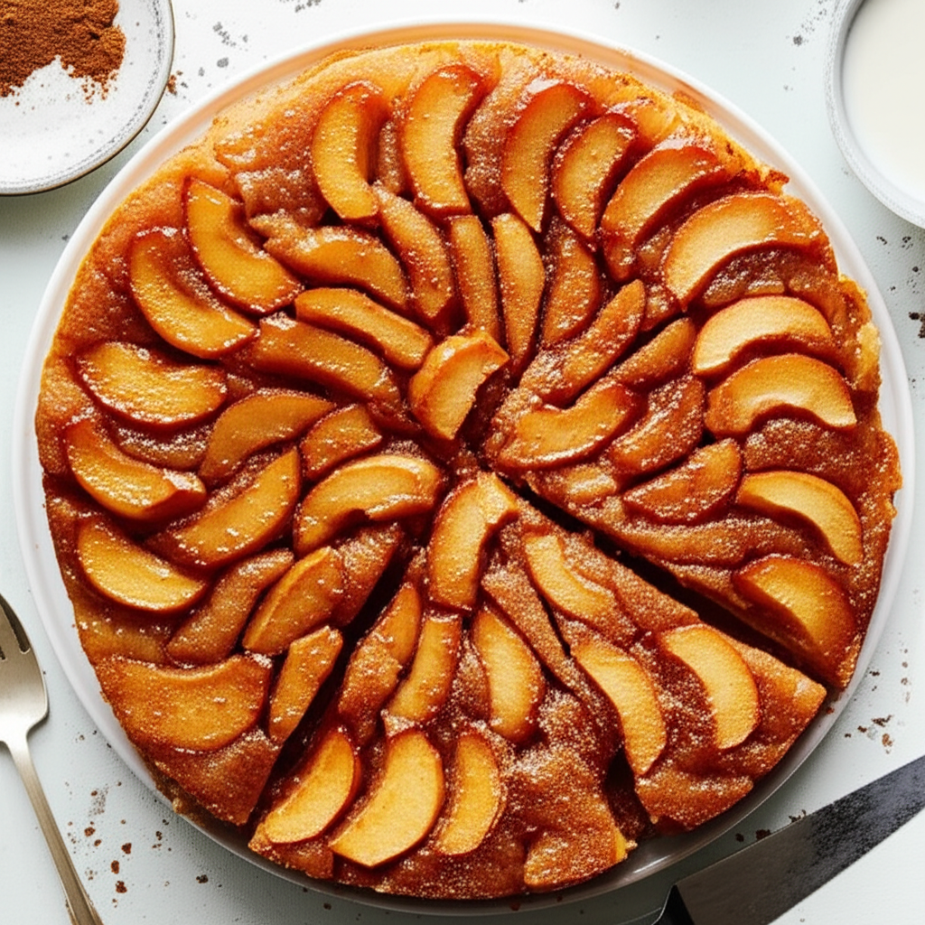 Apple Cinnamon Upside Down Pancake image