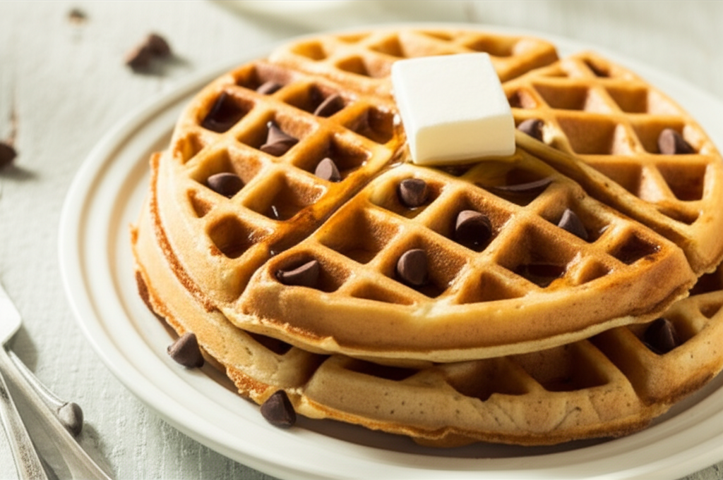 Apple Cinnamon Waffles image