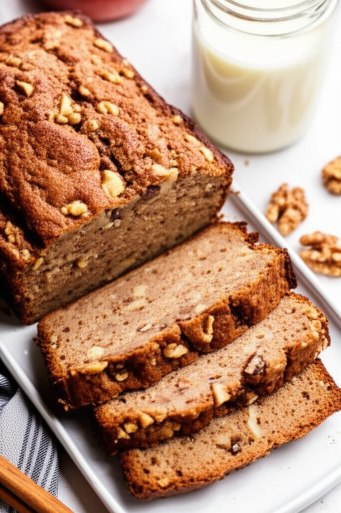 Apple Cinnamon Walnut Bread image