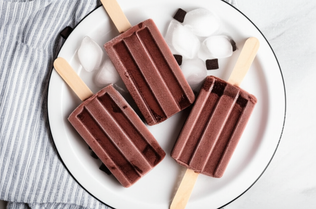 Jello Chocolate Pudding Pops image