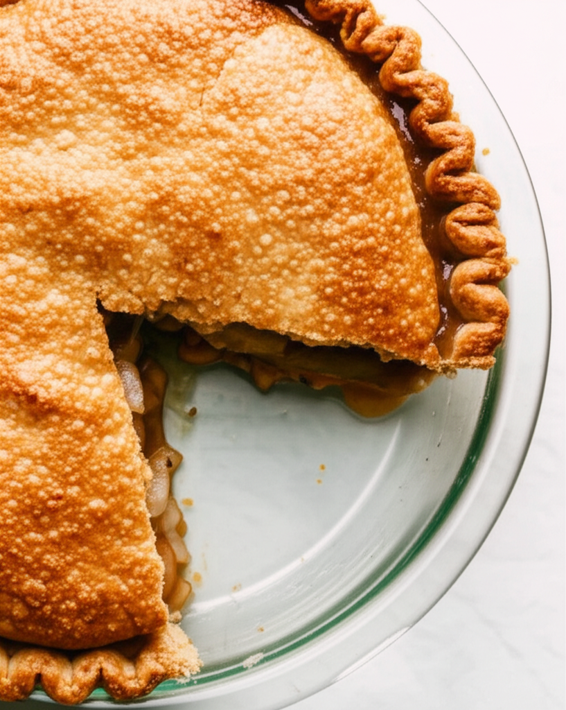 Apple Coconut Pie With Cream Cheese Pastry image