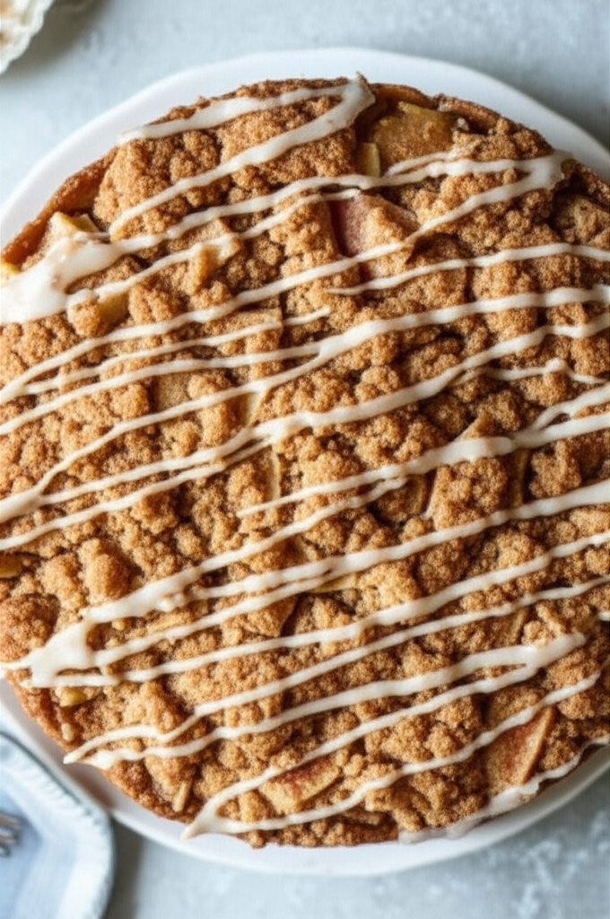 Apple Coffee Cake With Crumble Topping image
