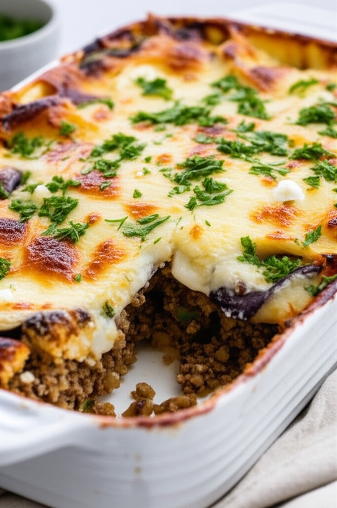 Lighter Lamb Moussaka image