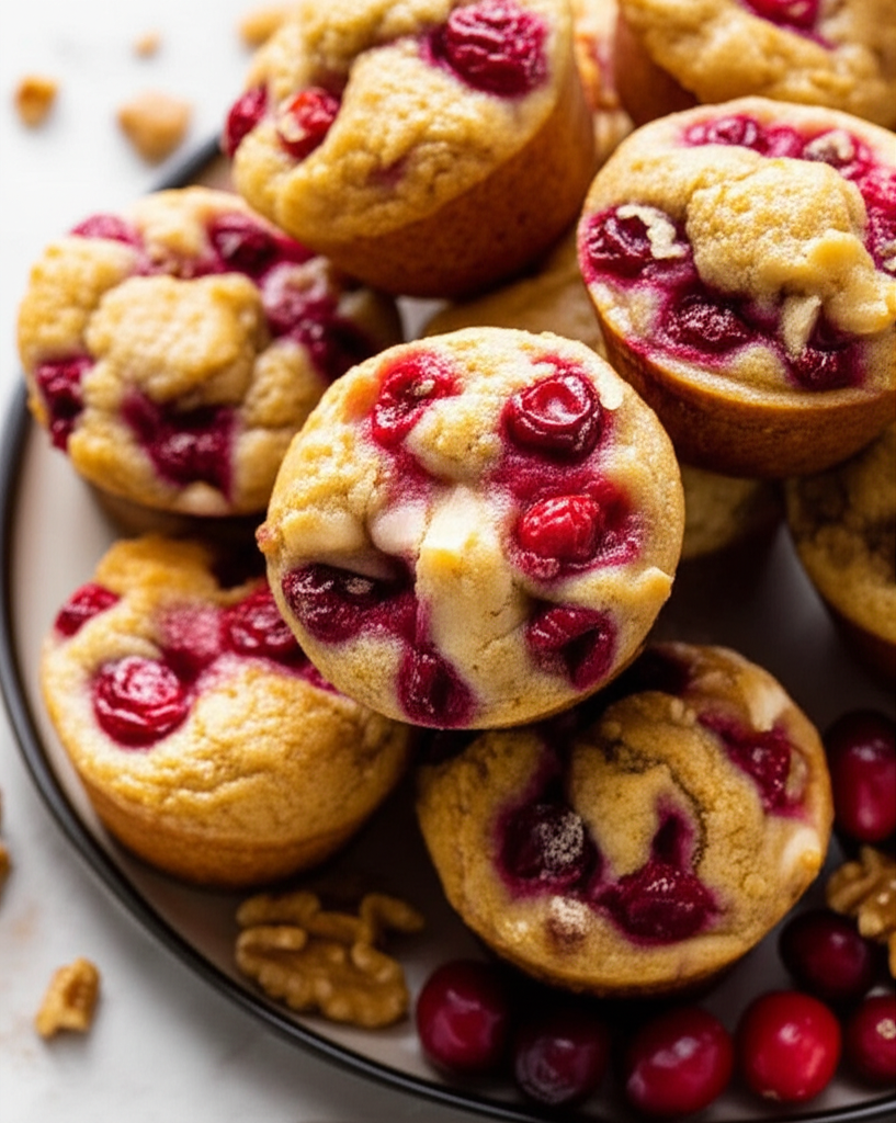 Apple Cranberry Muffins image