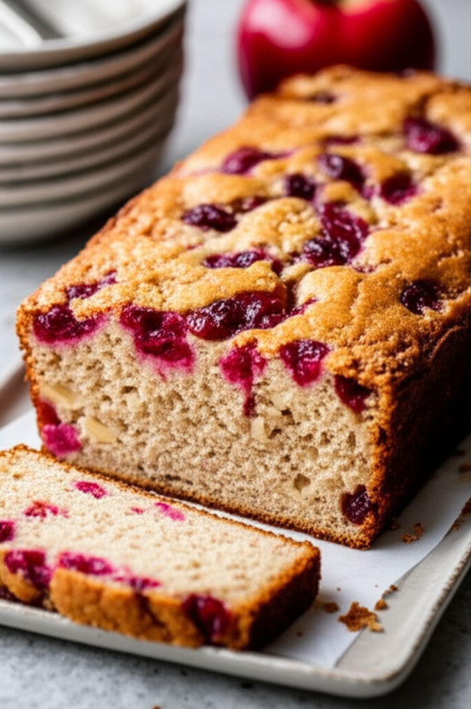 Apple Cranberry Quick Bread image
