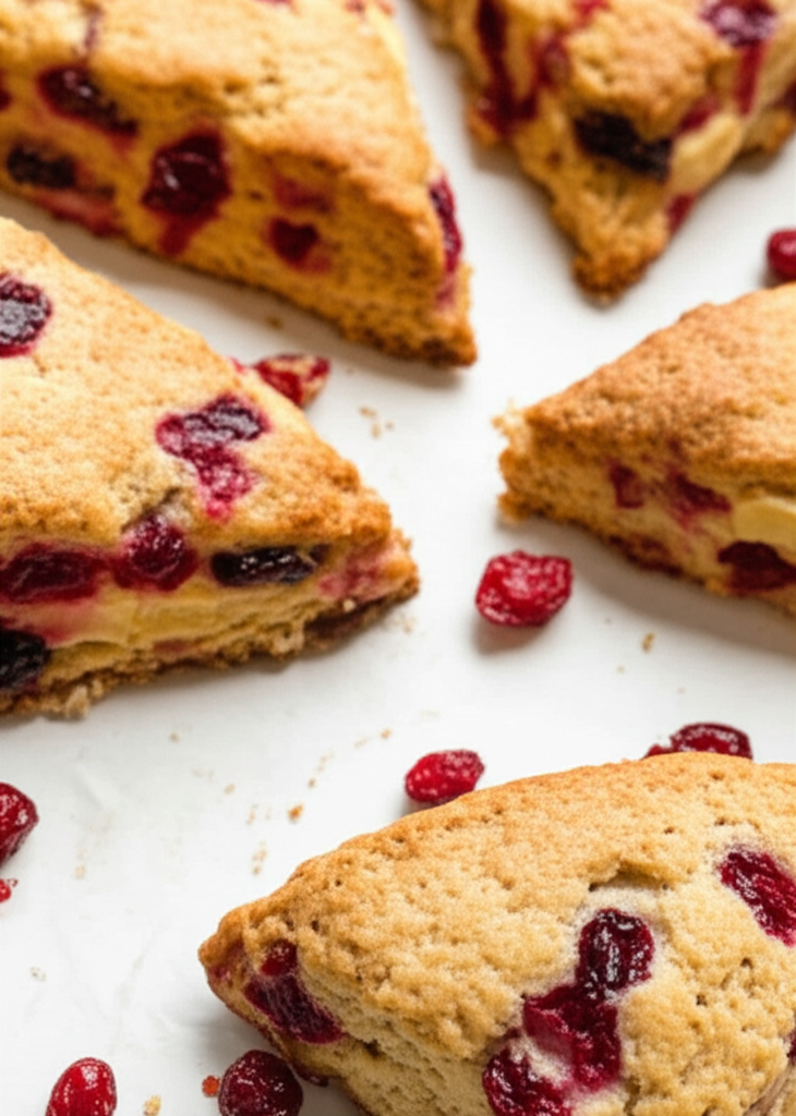 Apple Cranberry Scones image